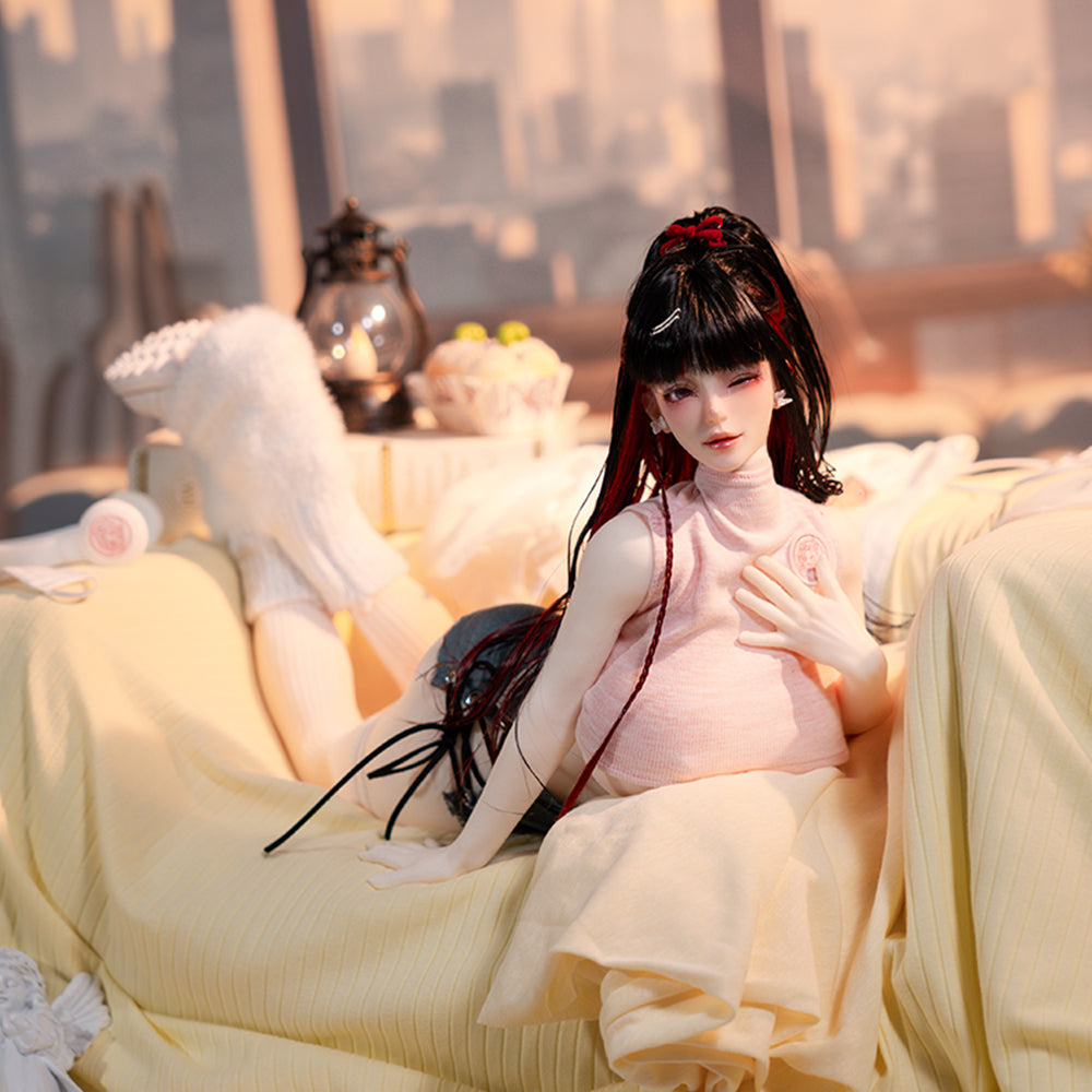 Image of Mini Sex Dolls Clothes Buying Denim Shorts Suit (For #2,3,8 Body)